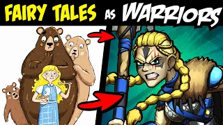 What if FAIRY TALES Were LEGENDARY WARRIORS?! (Lore & Speedpaint)