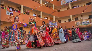 Navaratri Celebration & Garba Competition at Divya Jyoti School - Daman🔥