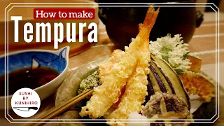 How to make tempura at home. Step by step guide.