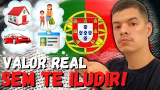 QUANTO DINHEIRO LEVAR PARA PORTUGAL EM 2022 | Sem te iludir! #portugal #moraremportugal