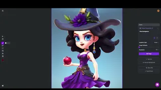 Layer AI - Character Design: HALLOWEEN WITCH