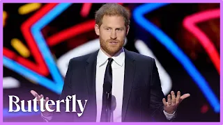 Prince Harry Makes Surprise Appearance at NFL Honors Hours After Returning from UK to See Dad Charls