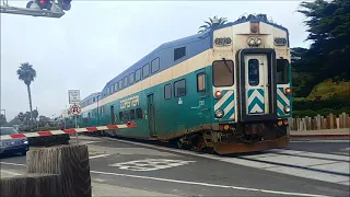 Trains at Del Mar, CA October 16,2020