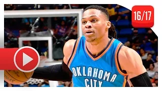 Russell Westbrook EPIC TD Highlights vs Magic (2017.03.29) - 57 Pts, 13 Reb, 11 Ast, INCREDIBLE!