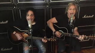 Acoustic version of 'Born To Be My Baby'!