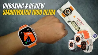 Unboxing And Review Smartwatch T800 Ultra