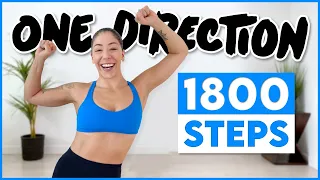 ONE DIRECTION WALKING WORKOUT (1800 Steps/Low Impact)
