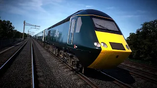 Diesel high speed - HST Class 43 on the Great Western Express (Train Sim World 4) no commentary