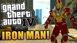 AWESOME GTA PC "IRON MAN MOD!" - GTA IV PC MODS! (GTA MODS)