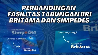 Perbedaan Tabungan BRI Britama dan Tabungan BRI Simpedes