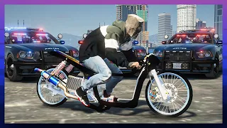 GTA 5 Roleplay | RedlineRP | Crazy Drag Push bike! pt1 #549
