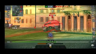 T26E4 Predator skin World Of Tank Blitz playing on Boss Mode.