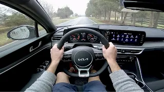 2022 Kia K5 GT Line: POV Drive, Impressions, ASMR