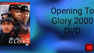 Opening To Glory 2000 DVD