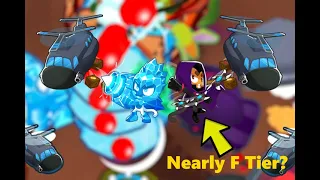 DEFYING THE META! Muddy puddles CHIMPS with Glaive Lord and Icicle Impale | Btd6