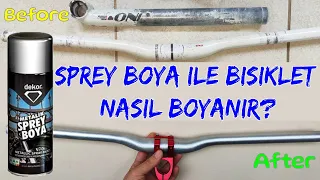 Sprey Boya ile Bisiklet Nasıl Boyanır? Boya Nasıl Sökülür? Şaşırtıcı Sonuç!