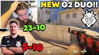 NIKO CARRYING HIS NEW G2 TEAMMATE NEXA ON FACEIT!! | CS2