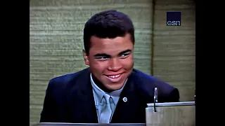 Very Rare Footage 1965 Muhammad Ali in What's My Line? TV Show in Color