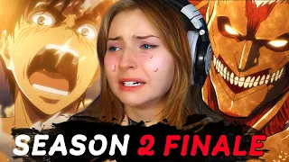 THIS SHOW KEEPS MAKING ME CRY.. | *Attack on Titan* [S2 Ep. 11-12] Reaction