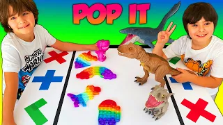 TRADEO de POP IT vs DINOSAURIOS