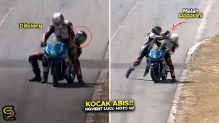Ketika Rider Sudah Emosi!! Inilah Deretan Momen Lucu & Unik Saat Balapan MotoGP