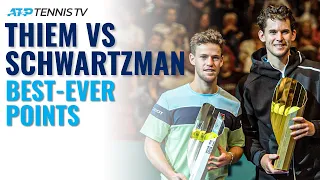 Dominic Thiem vs Diego Schwartzman: Best-Ever Shots & Rallies