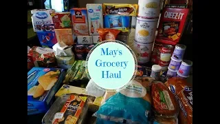 May Walmart Grocery haul & Monthly Meal Plan
