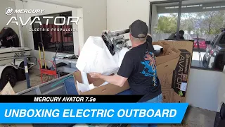 Mercury Avator 7.5e Unboxing