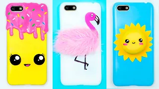 3 DIY PHONE CASES ~ Phone Hacks and Crafts #1