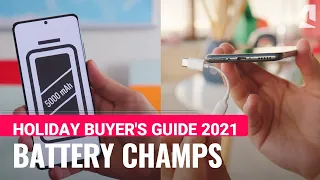 Buyer's Guide: The best phones to get for battery life (Holidays 2021)