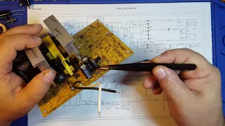 Переделка блока питания на 6105 . Очень важный момент !