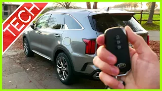 Multimediasystem Kia Sorento Platinum (2020): Remote Parking, Bedienung, Cockpit, Kamera, Technik