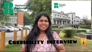 Credibility interview uk/ University of Roehampton/ BSC adult Nursing   #roehampton #nursingstudent