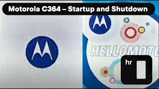 Motorola C364 (Cantv Movilnet) - Startup and Shutdown (Internal and External Screen)