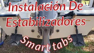 Instalacion de Estabilizadores para botes, ( SMART TABS )