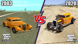 GTA 5 HUSTLER VS GTA SAN ANDREAS HUSTLER (WHICH IS BEST )