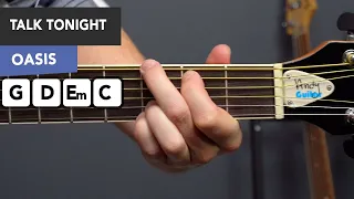 Oasis - Talk Tonight Guitar Lesson Tutorial