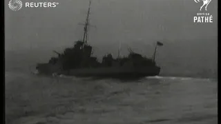 RN destroyer survives a torpedo (1940)
