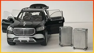 Unboxing Mercedes Maybach GLS-Class GLS600 Alloy Car Model Diecast | Luxury Diecast model