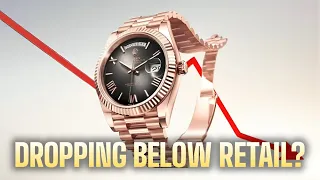 Rolex Models Dropping Below Retail Prices - 2024