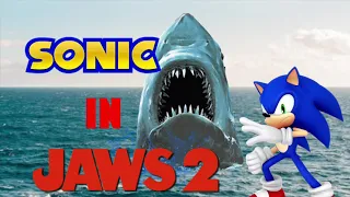 Sonic in Jaws 2: finding the orca