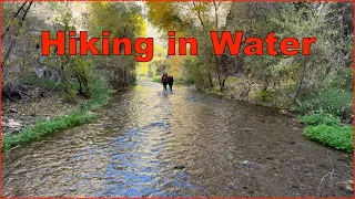 How to hike in water