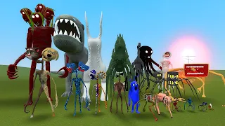 NEW ALL TREVOR HENDERSON CREATURES SIZE COMPARISON!! UPDATED 2022! Garry's Mod [and Leovincible]