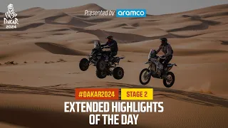 Extended highlights of Stage 2 presented by Aramco - #Dakar2024