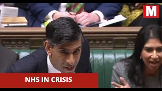 Rishi Sunak clashes with Keir Starmer over ambulance wait times during PMQs