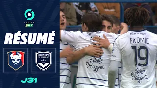 STADE MALHERBE CAEN - FC GIRONDINS DE BORDEAUX (0 - 1) - Résumé - (SMC - GdB) / 2023-2024