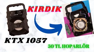 KTX-1057 50 TL HOPARLÖR İNCELEMESİ (PARÇALADIK)