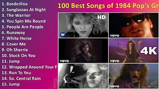 100 Best Songs of 1984  Pop's Greatest Year according to Rolling Stone ~ Top Pop Songs