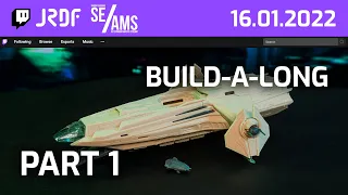 #SEAMS - Sunday Evening / Afternoon Makers Stream - Anvil Carrack build-a-long - Part 1