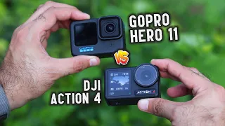 GoPro 11 vs DJI Action 4 - BEST Action Camera in 2023?